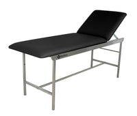 Kit d'installation Divan d'examen fixe + tabouret + marchepied 2 marches Inox