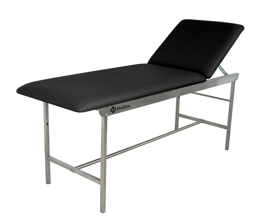 Kit d'installation Divan d'examen fixe + tabouret + marchepied 2 marches Inox