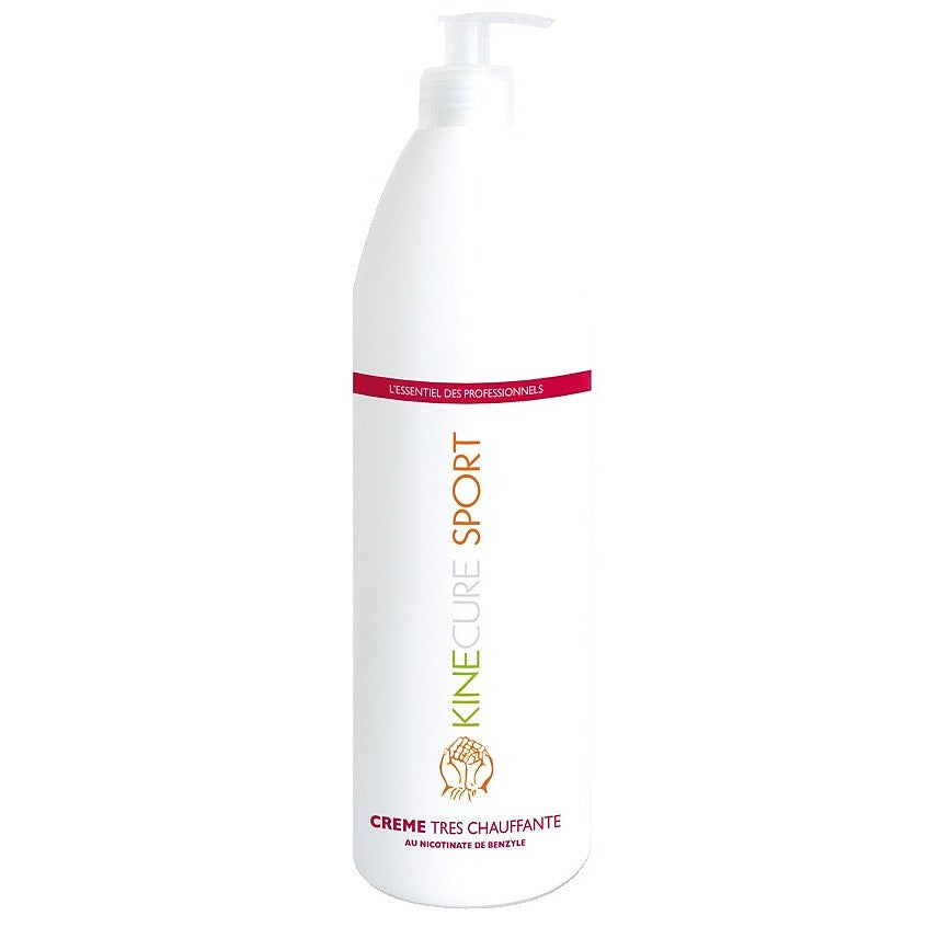 Crème de massage chauffante avant sport-Kinecure Crème très chauffante