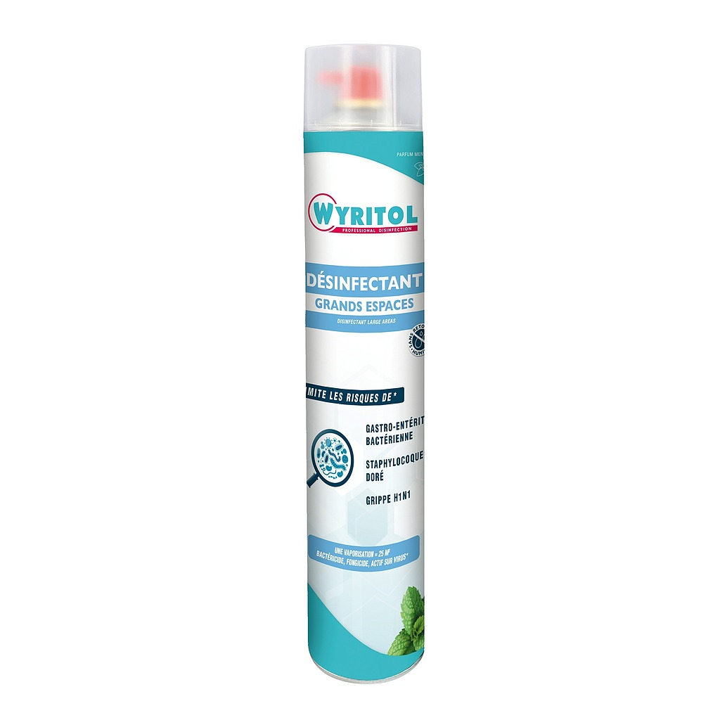 Désinfectant grands espaces 750 ml Wyritol