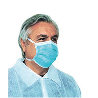 Masque Chirurgical type IIR à élastiques Noir - AEROKYN