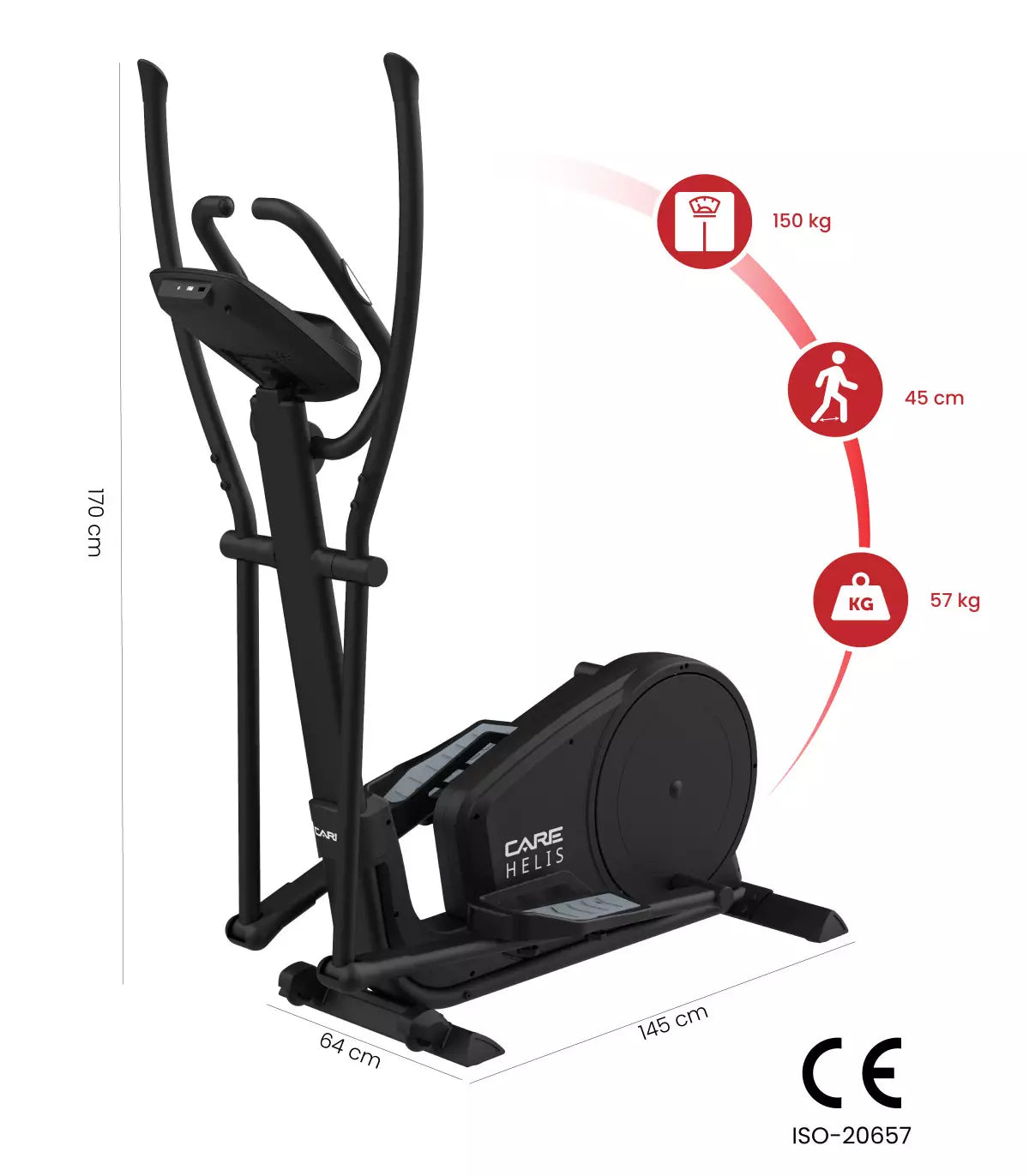 Elliptique Care Helis EMS Bluetooth