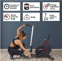 Rameur Connecté Mag Flyer KS-2 - CARE