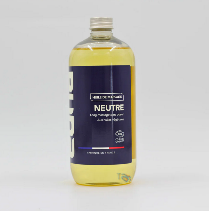 Huile de massage neutre Bio Eona