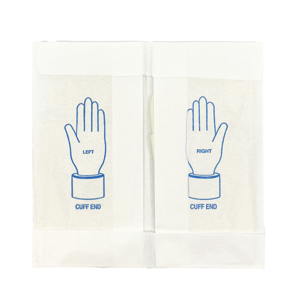 Gants stériles Precinium en latex poudré - Boîte de 50 paires