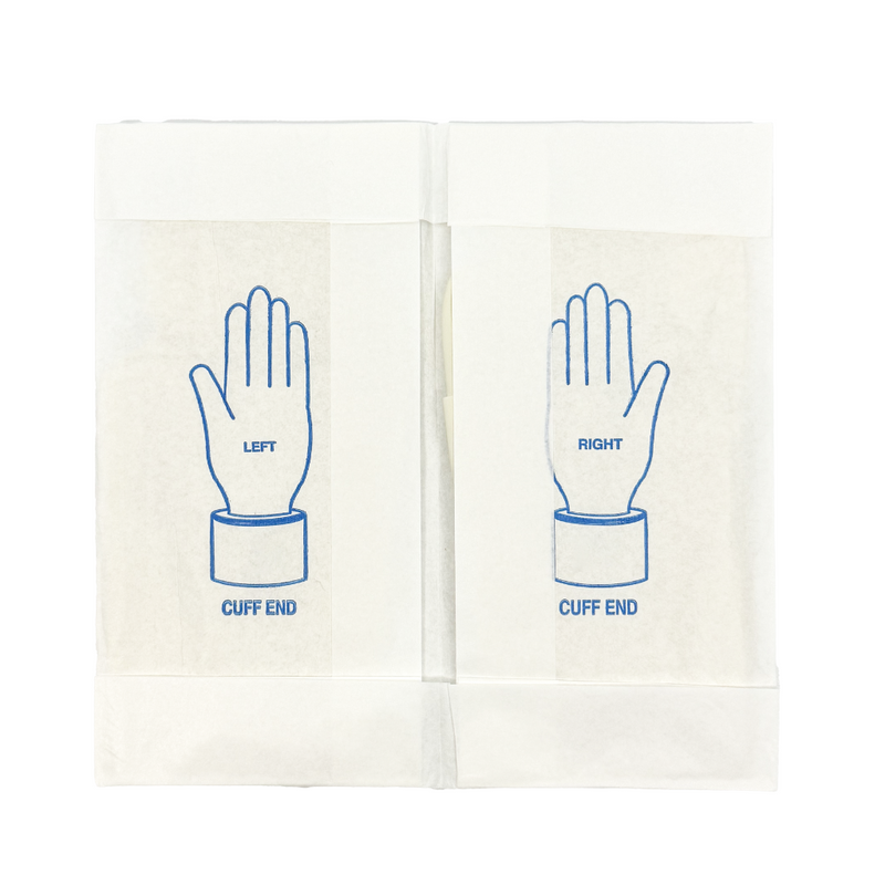 Gants stériles Precinium en latex poudré - Boîte de 50 paires