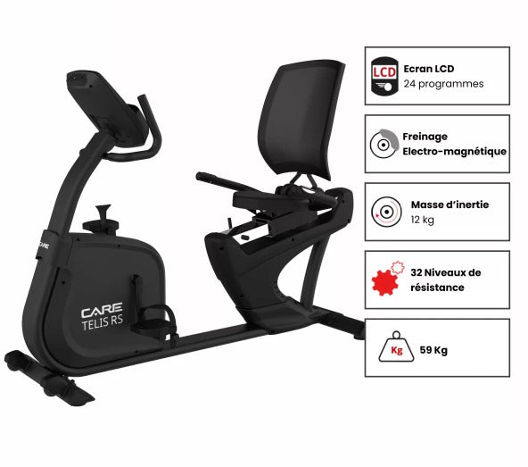 Vélo semi allongé auto-alimenté TELIS RS