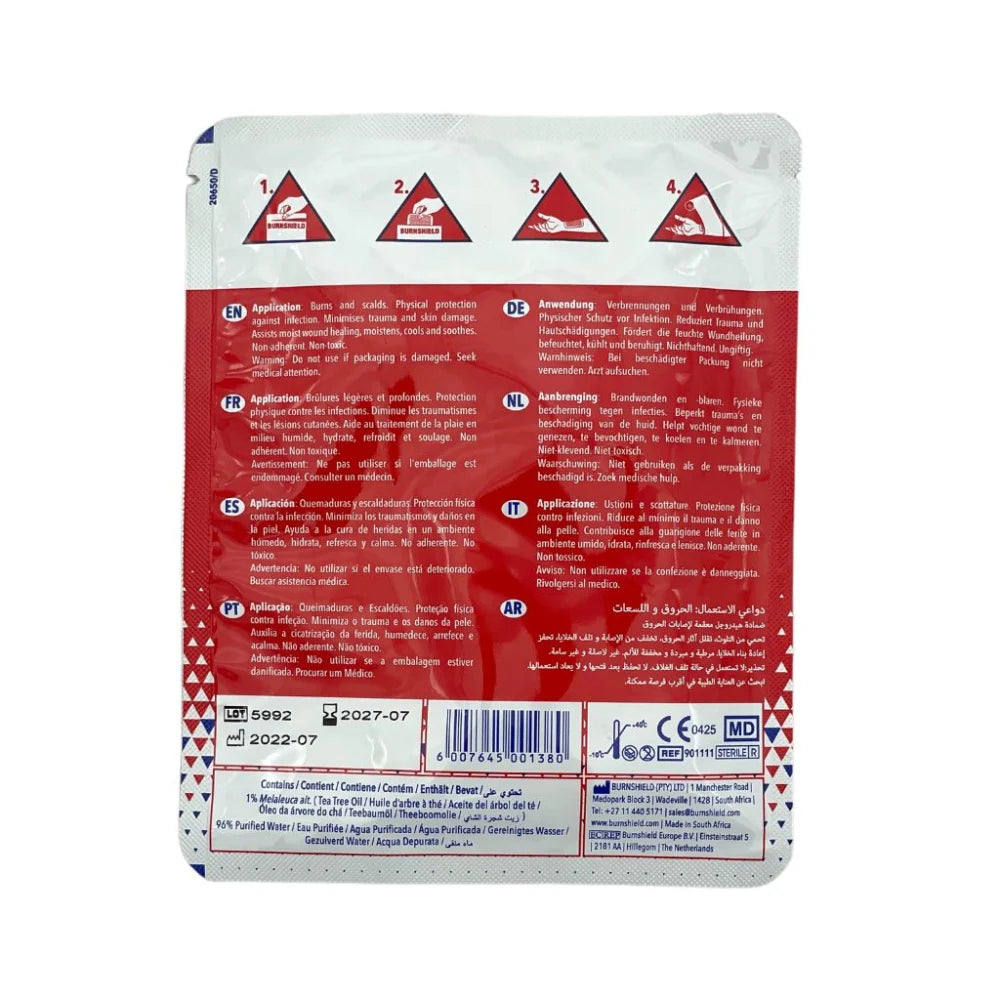 Compresse Hydrogel  BURNSHIELD