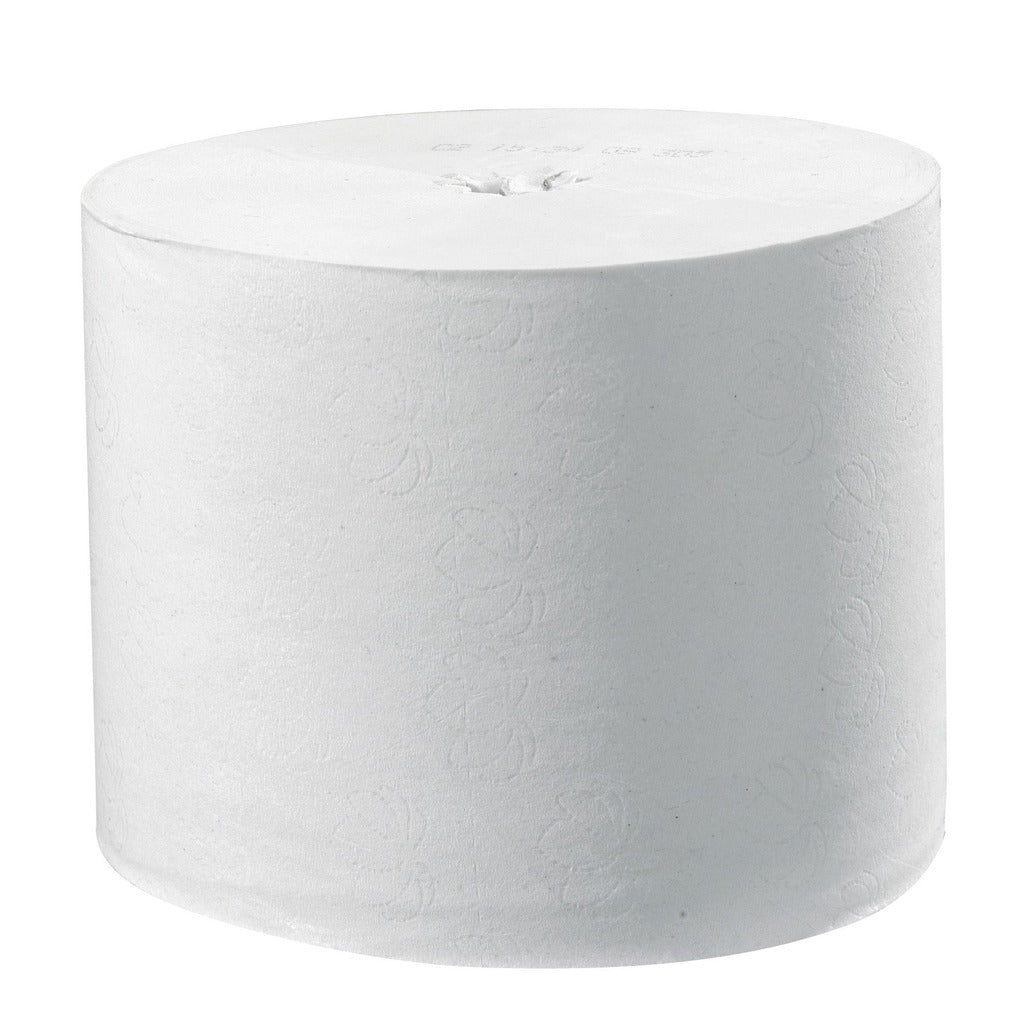 Papier Toilette Rouleau traditionnel sans mandrin blanc T4- 24 rouleaux - Tork