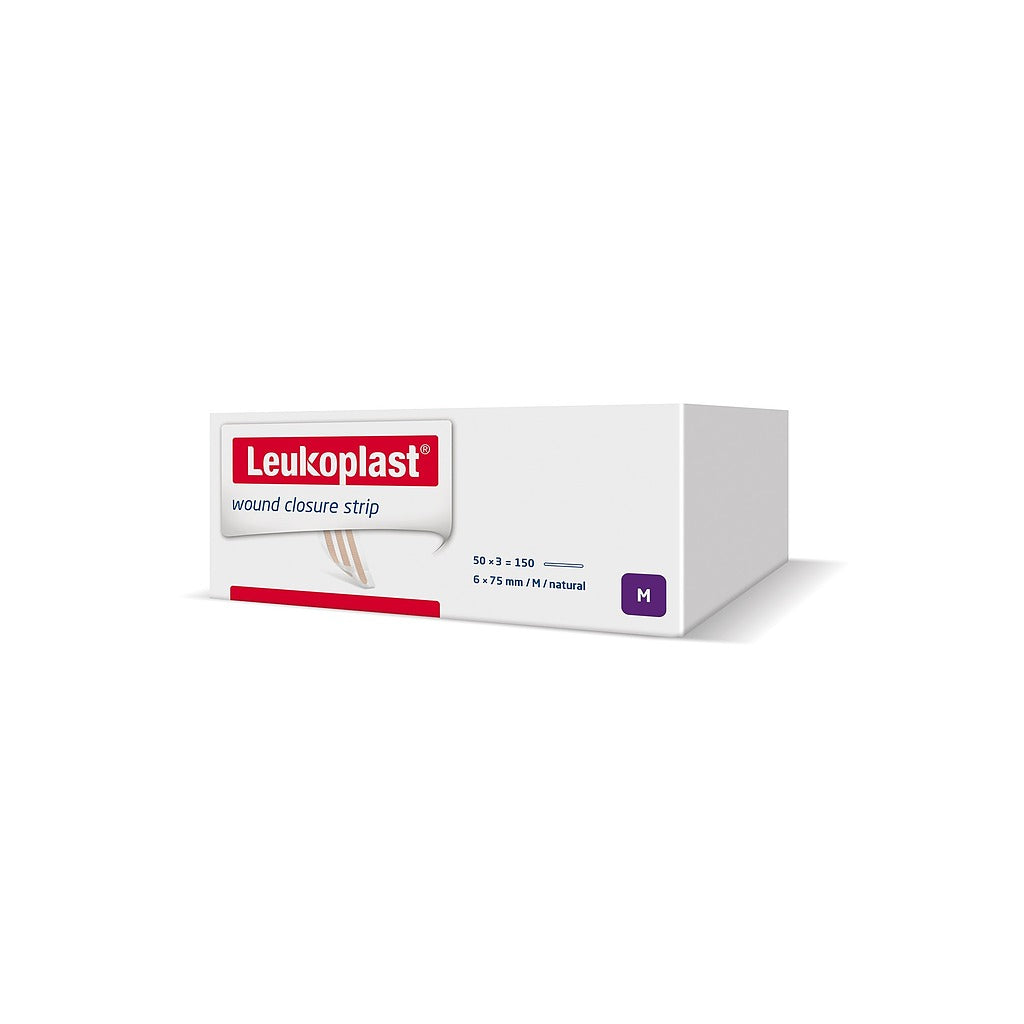 Sutures cutanées adhésives Leukoplast strip BSN