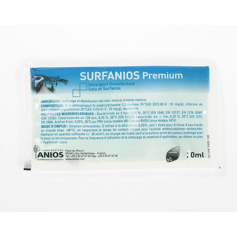 Surfanios Premium – Détergent désinfectant sols et surfaces