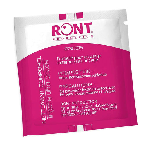 Boite de 250 lingettes de nettoyant corporel RONT