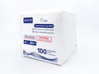 Compresses en non tissés non stériles PURE N30 - LCH - Boite de 100