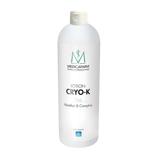 Lotion Cryo-K Menthol & Camphre Effet Glacial 1L