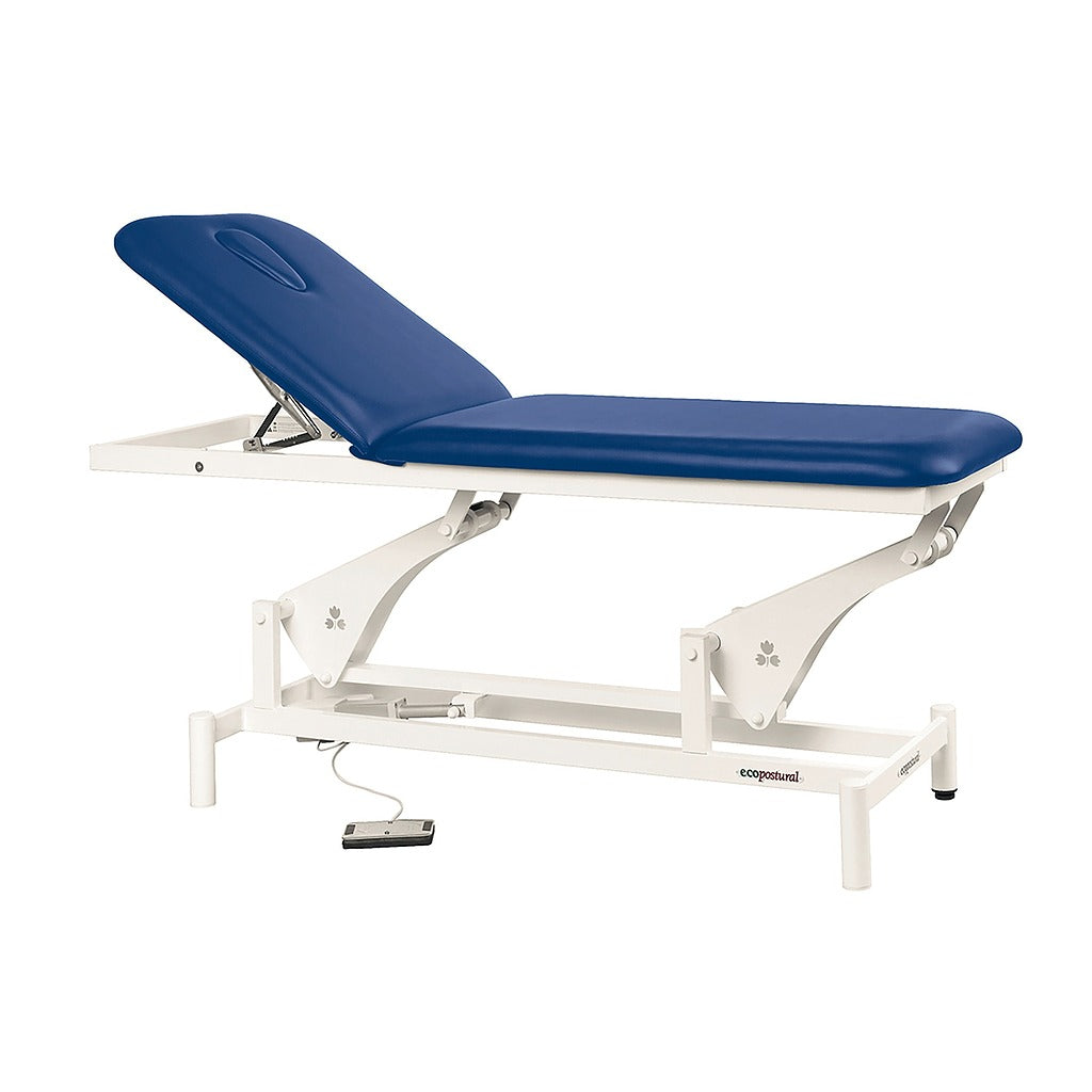 Table de massage électrique 2 plans C3500 - Blanc