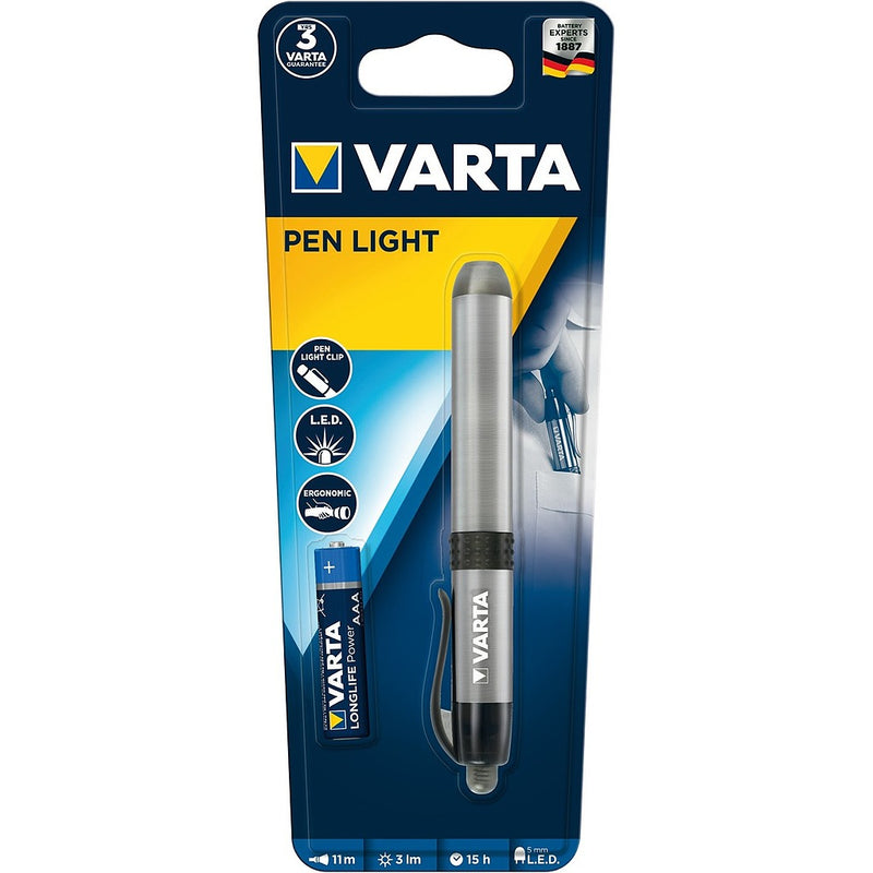 LAMPE STYLO VARTA + PILE