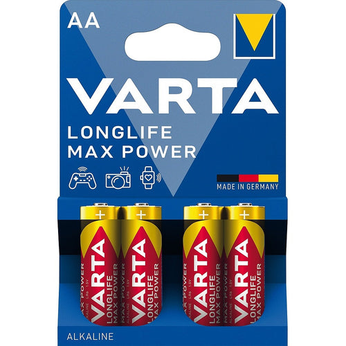 PILES VARTA LONGLIFE MAXPOWER AA/LR6 X4