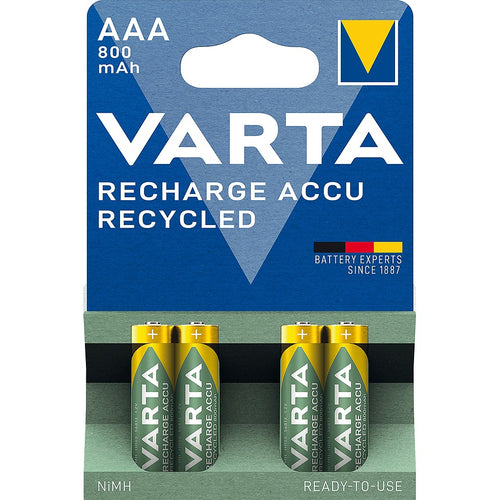 Piles rechargeables Varta® AAA/LR3 800 x 4