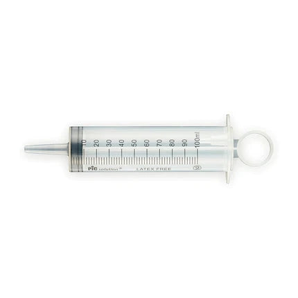 Seringue 3 pièces 100ml embout cathéter boite de 25