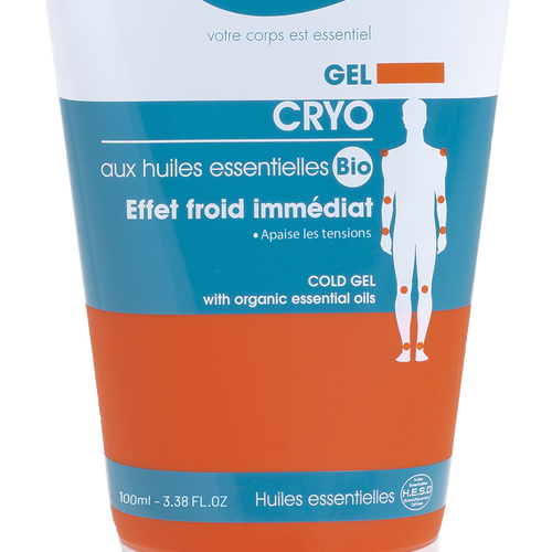 Gel de massage CRYO aux huiles essentielles BIO 100 ml, EONA