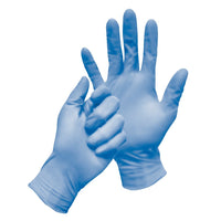 Gants Nitriskin Free en nitrile non poudrés - Bleu - Premium