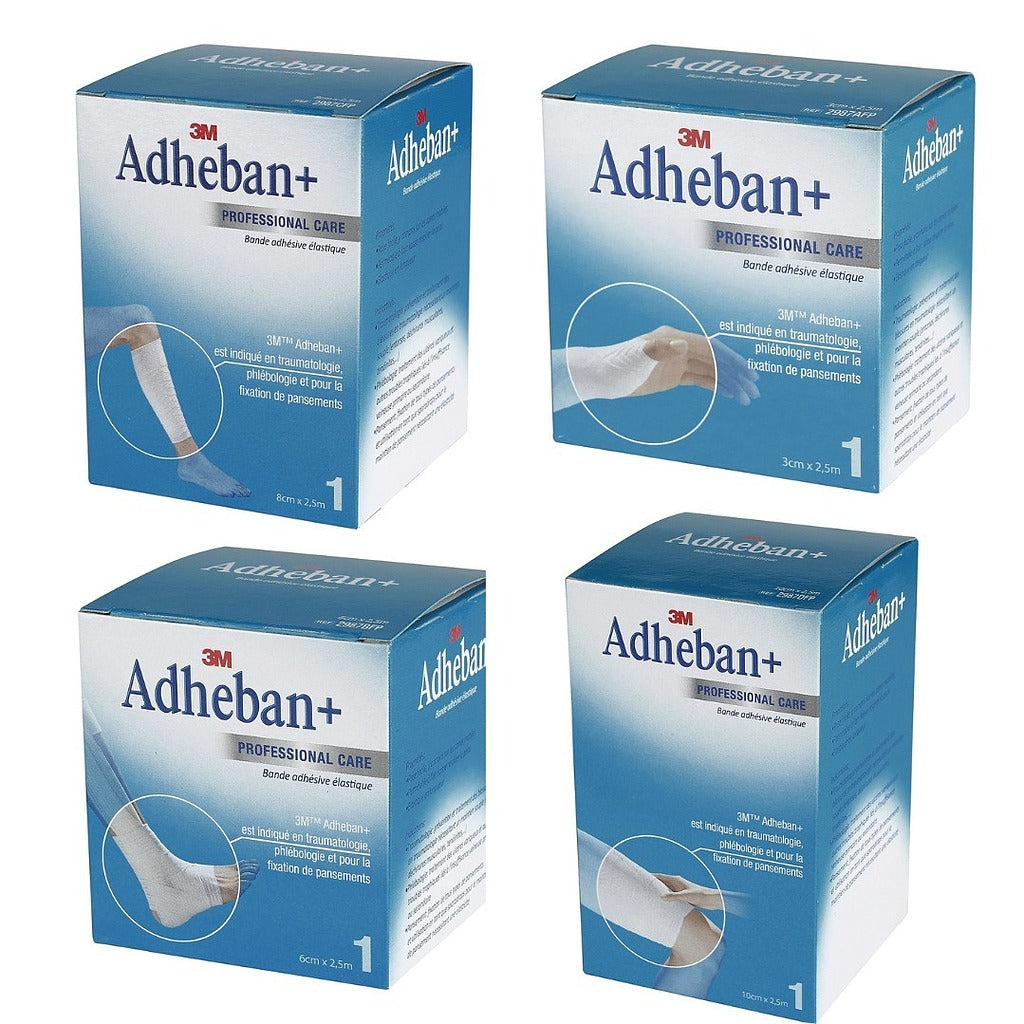 Bande élastique adhésive ADHEBAN 3M