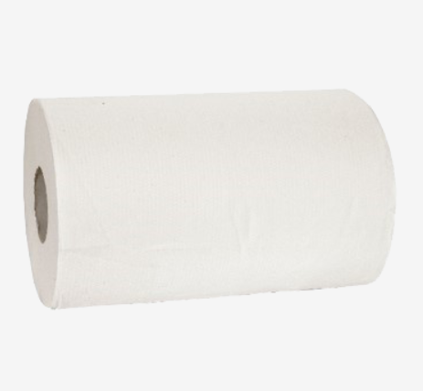 Rouleaux essuie-mains mini dévidage central - 160 formats - Colis de 12 rouleaux