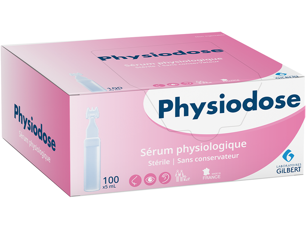 Sérum physiologique Gilbert 5 ml