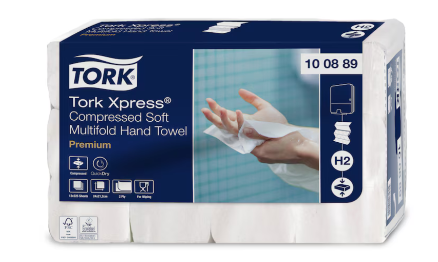 Essuie-mains H2 Tork Xpress®
