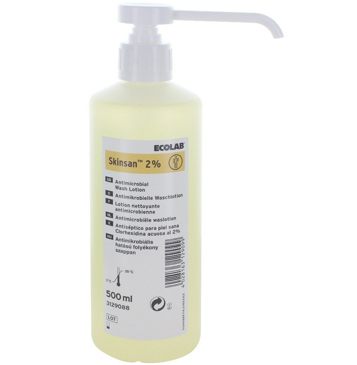 Savon antimicrobien Skinsan 2%