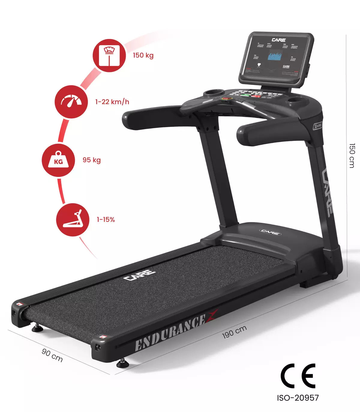 Tapis de course Endurance – 20 km