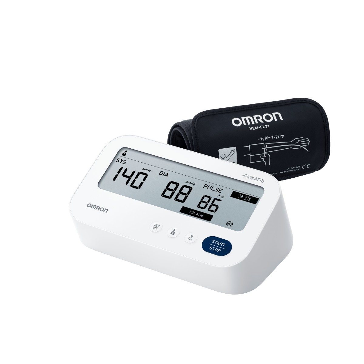 Tensiomètre électronique bras Omron M3 Comfort AFib