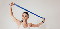 Bandes d'exercice latex - Lot de 5 bandes 2,50 m